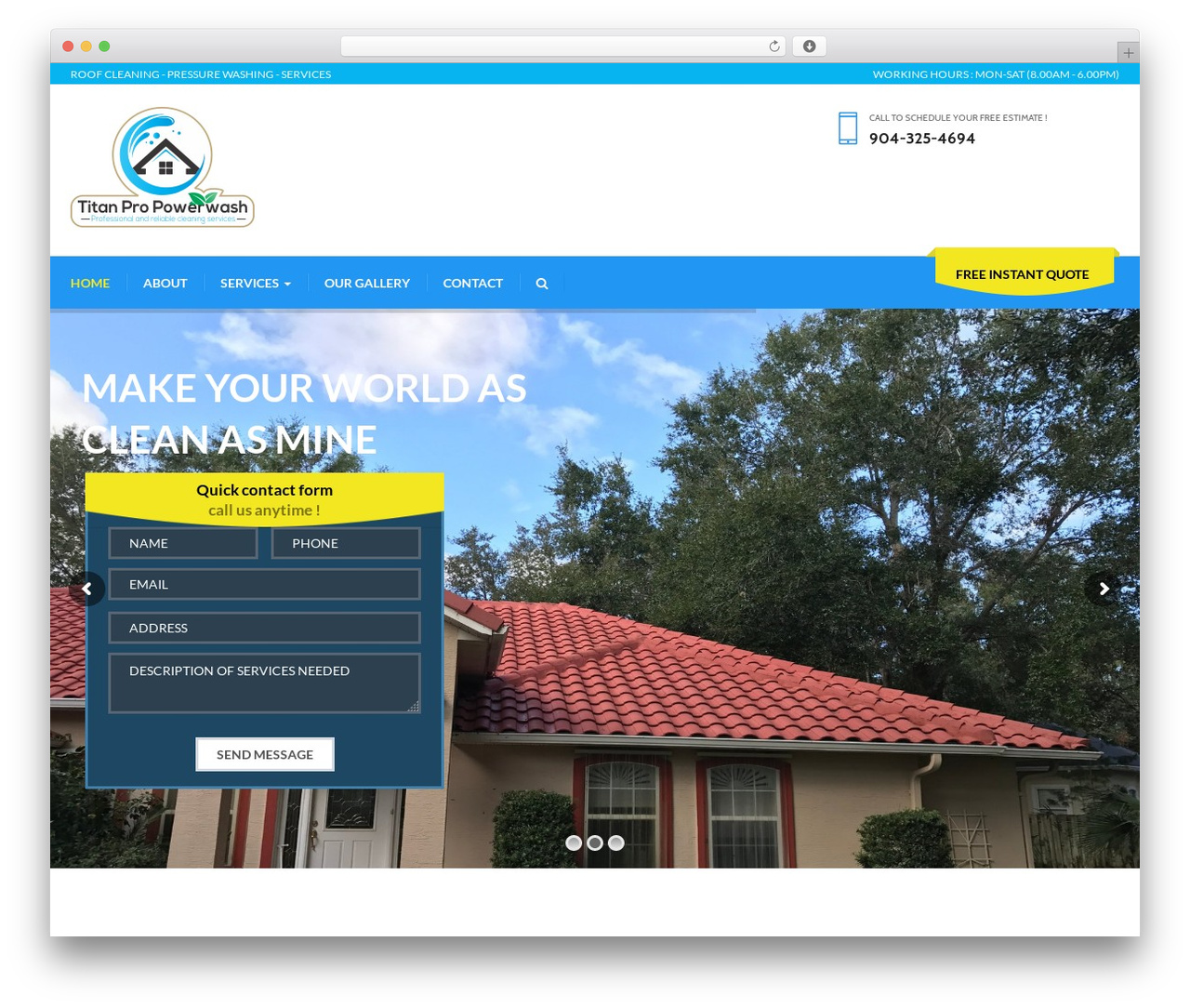 Theme WordPress Makeclean - titanitup.com