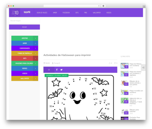Theme WordPress Aruna - imagenpng.com