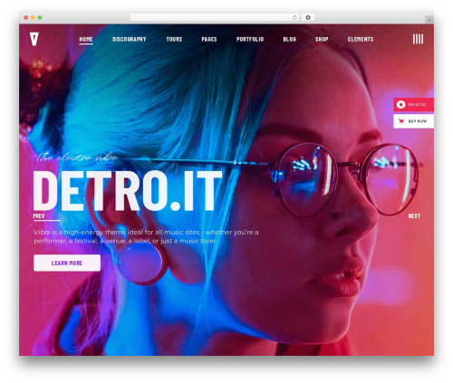 Vibra music WordPress plugin - vibra.qodeinteractive.com