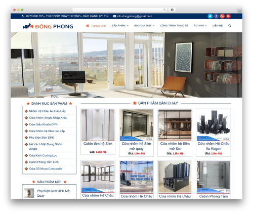 webbachthang WordPress theme - xaydungdongphong.com
