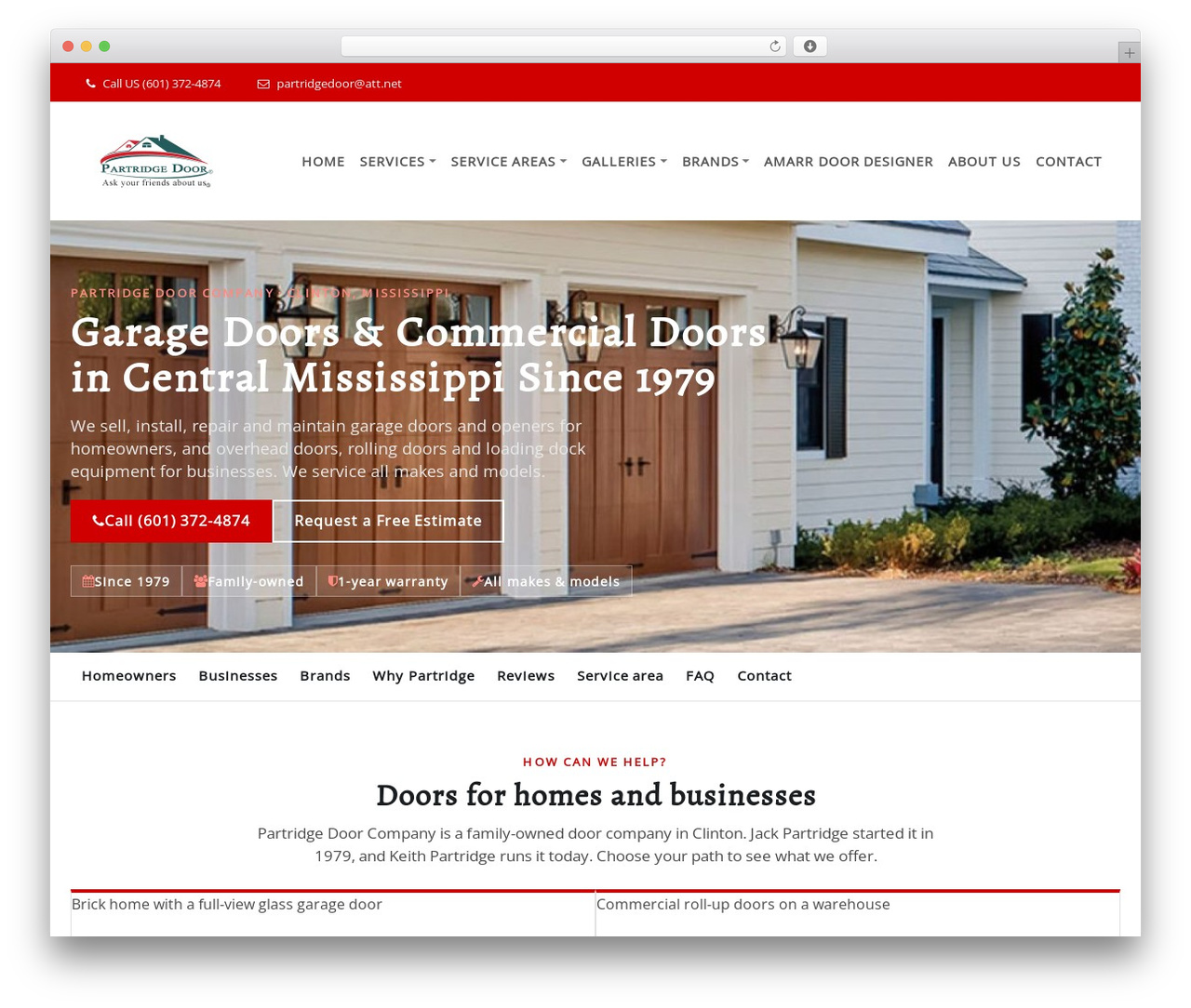 WordPress theme Construction Get - partridgedoor.com