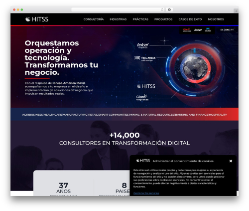 Divi translate main WordPress plugin - www.hitss.com
