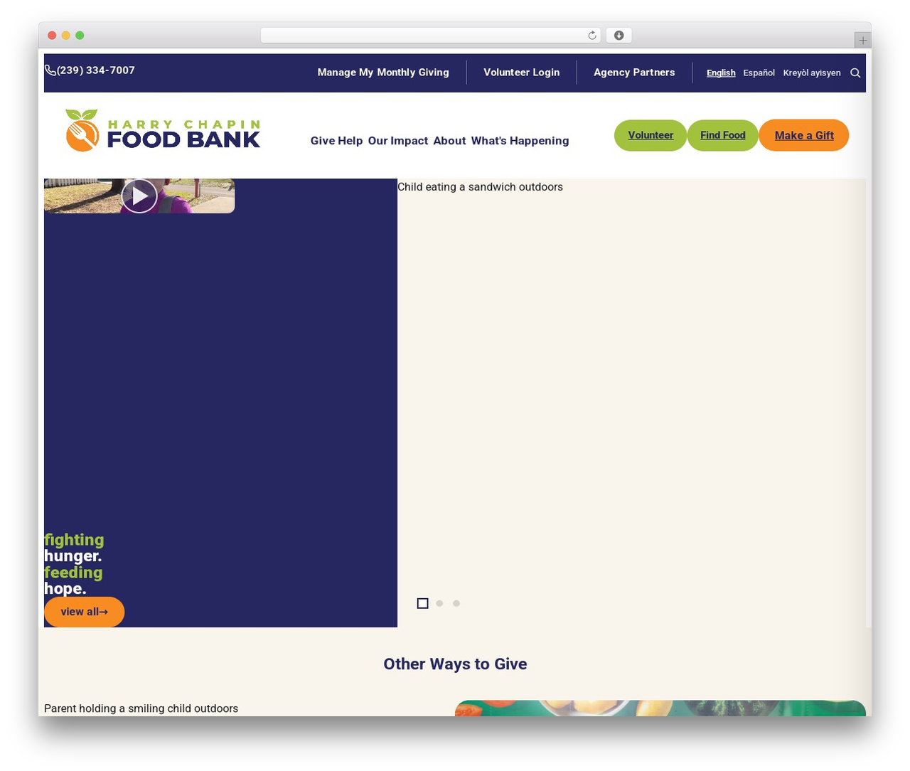 WordPress theme HCFB - harrychapinfoodbank.org WordPress theme HCFB - harrychapinfoodbank.org