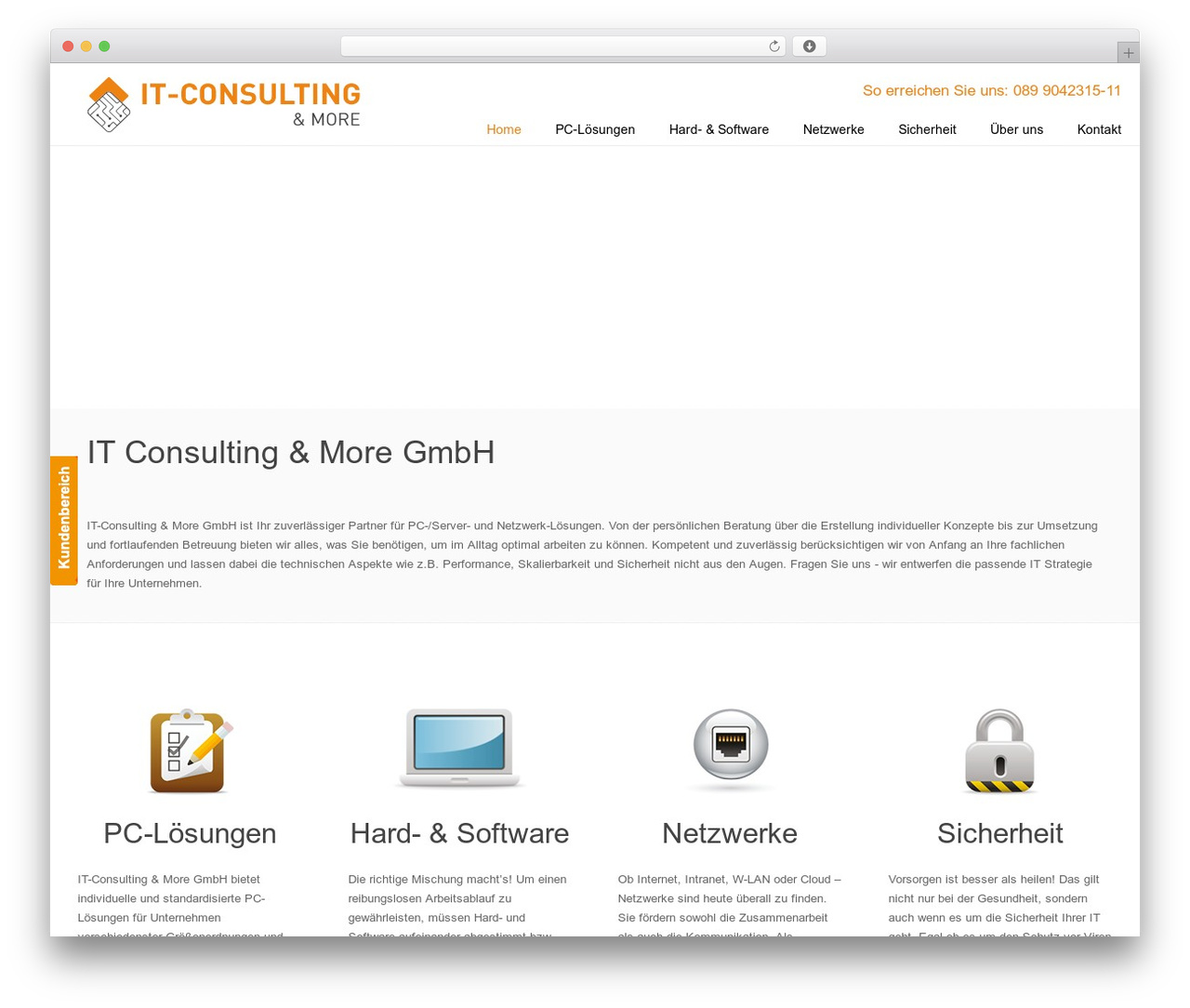 WordPress theme ITCM - itconsulting-more.de