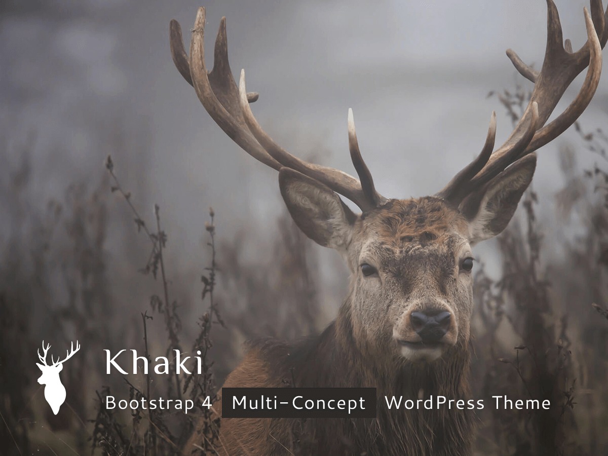 Best WordPress theme Khaki