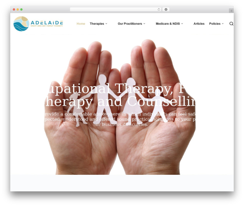Blocksy theme WordPress free - adelaidetherapy.com