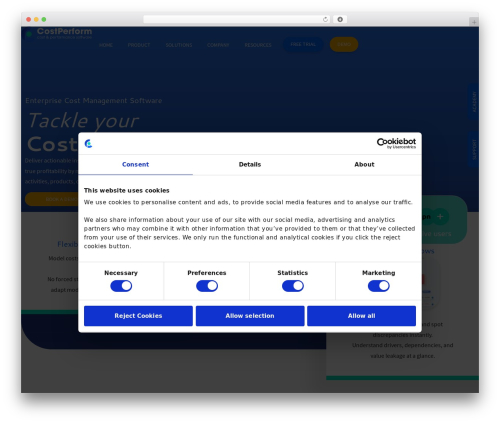 Hello Elementor free WordPress theme - costperform.com