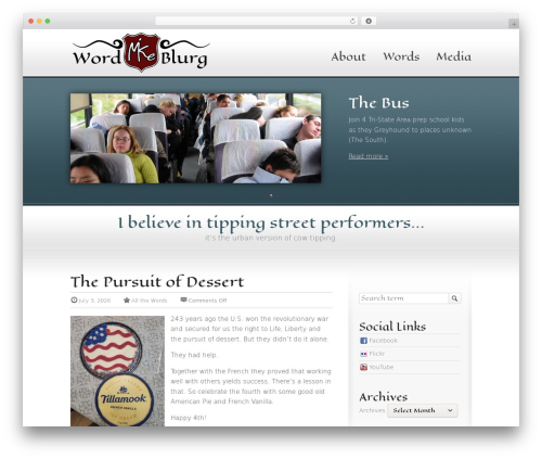 Polyon top WordPress theme - wordblurg.com