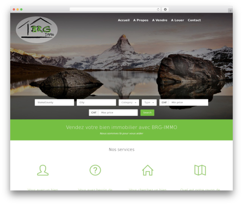 Short tax post WordPress plugin - brg-immo.ch