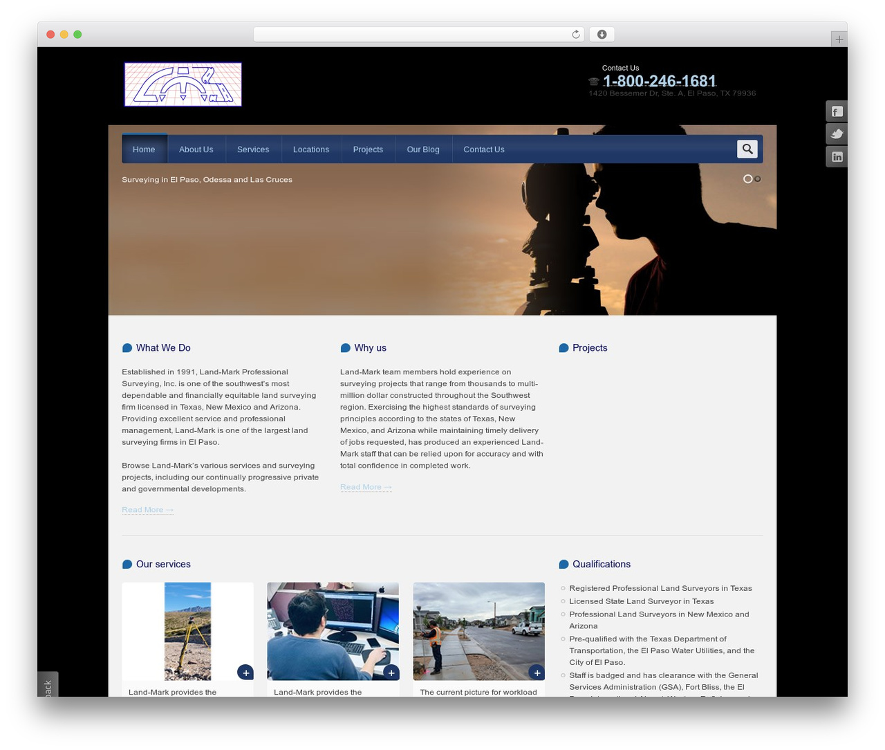 Studium WordPress theme - land-marksurvey.com Studium WordPress theme - land-marksurvey.com