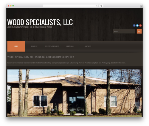 Theme WordPress cherry - woodspecialistsllc.com