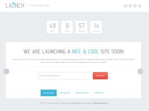 WordPress theme Launch Theme by 960Development