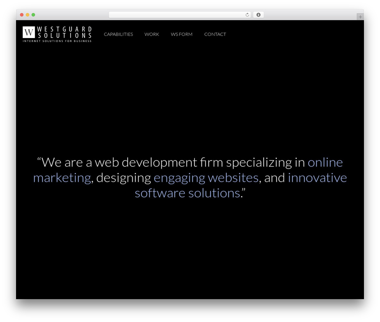 WordPress theme WS Form - westguardsolutions.com