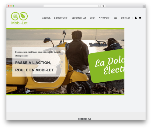 WP Bootstrap Starter WordPress theme - mobi-let.ch