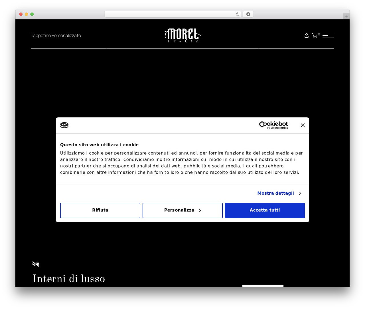 CoriTheme WordPress theme - morelitalia.com