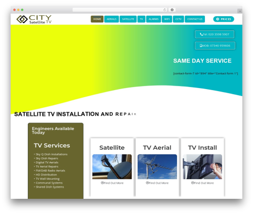 Easy Textillate (easy-textillate) free WordPress plugin - southcitysatellitetv.co.uk