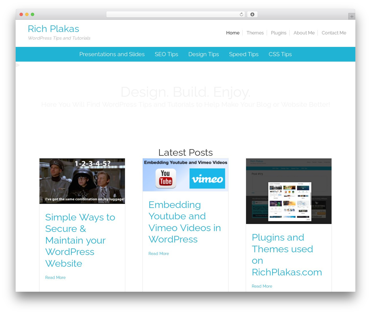 Genesis WordPress theme - richplakas.com Genesis WordPress theme - richplakas.com