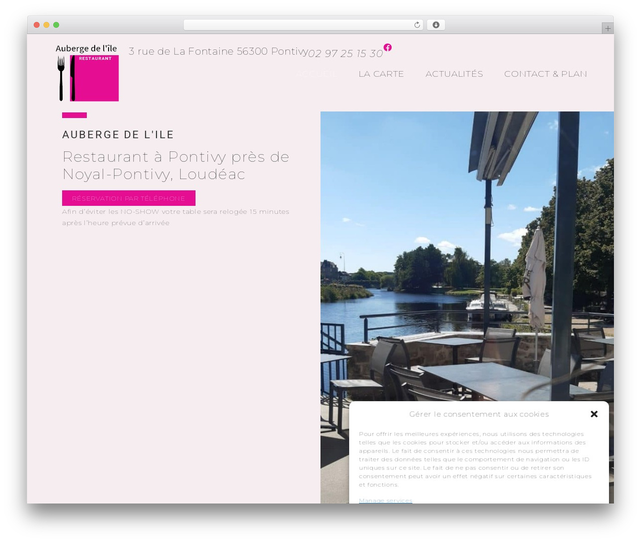 Theme enfant de Hello Elementor theme WordPress - auberge-de-lile56.com