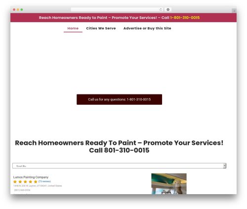 Wplocalplus WordPress plugin - utahpainter.com