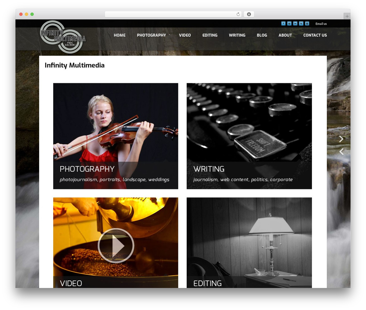 Infinitymultimedia for WordPress theme WordPress - infinitymultimedia.ca