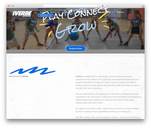 Iverbe theme WordPress - iverbe.com