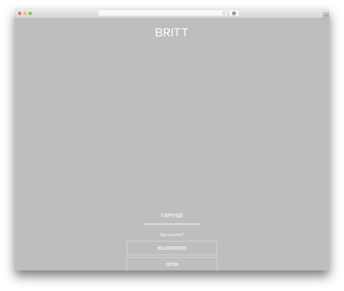 oxboxwise WordPress theme - britt.market