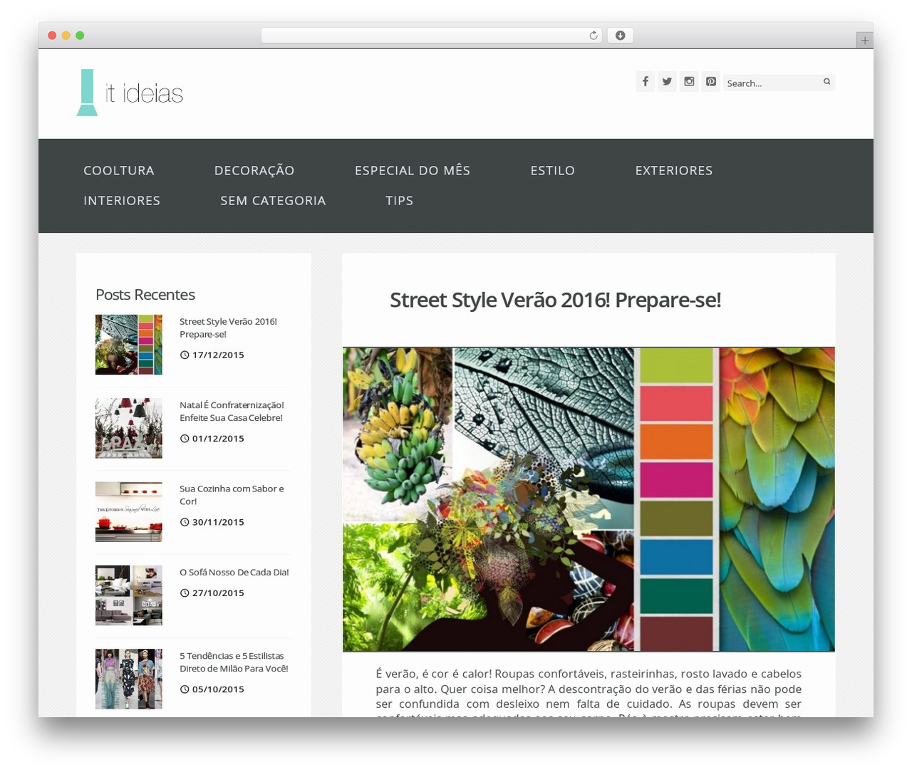 Posts Theme WordPress theme - itideias.com.br Posts Theme WordPress theme - itideias.com.br