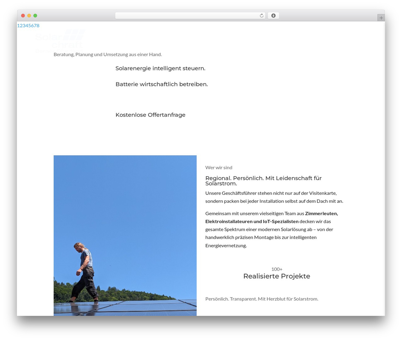 Theme WordPress TRoo Solar Divi Child Theme - solarchraft.ch