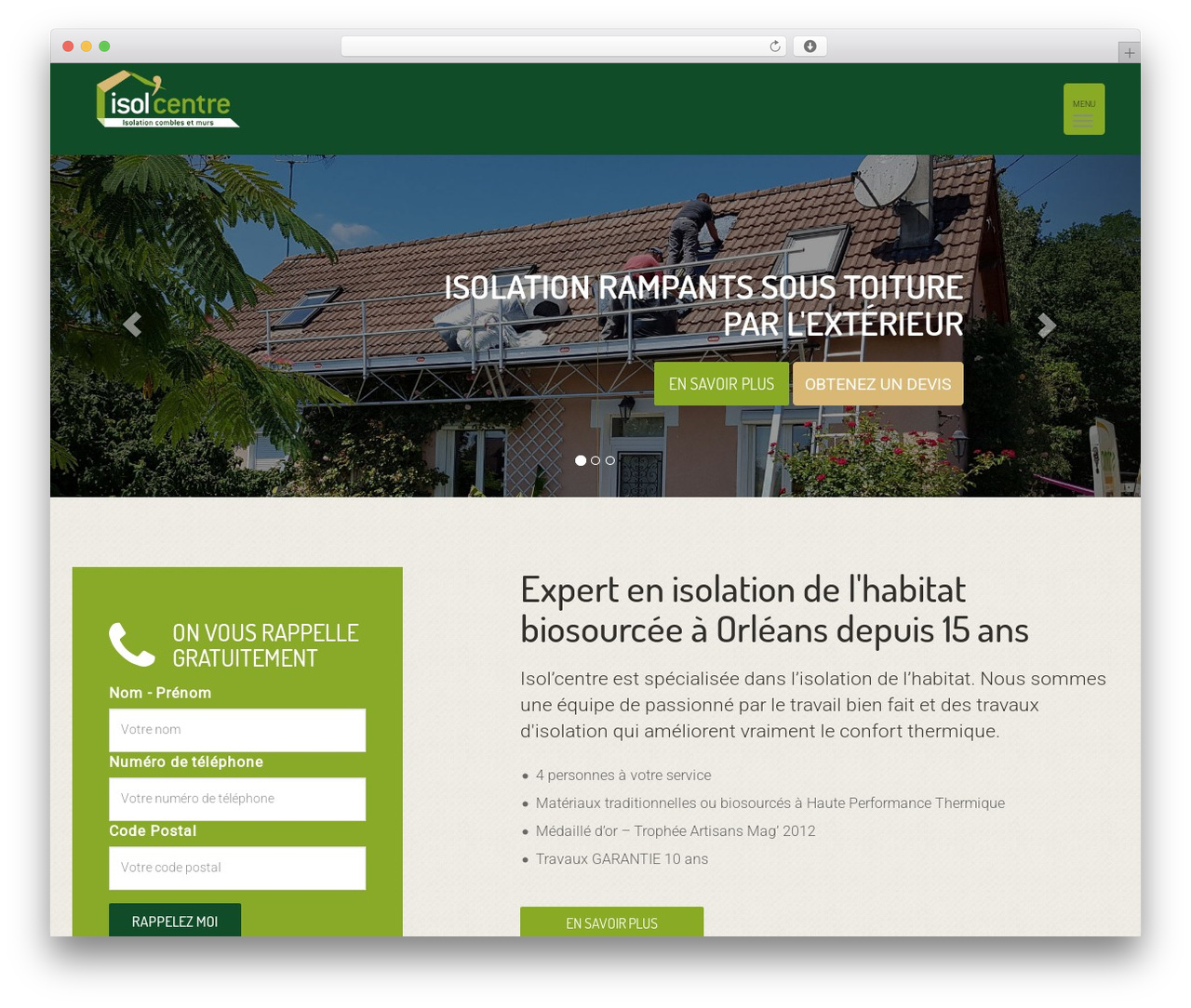 Theme WordPress Isolcentre - isol-centre.fr Theme WordPress Isolcentre - isol-centre.fr