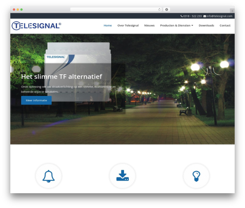theme001 WordPress theme - telesignal.com