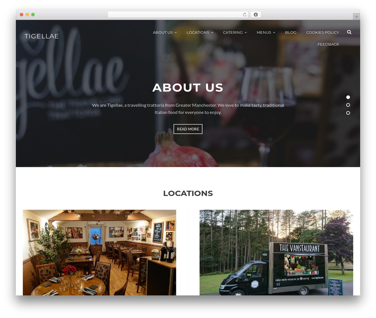 WordPress theme Appetite - WordPress.com - tigellae.com