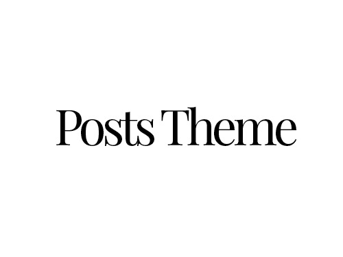 WordPress website theme Posts Theme by Vergo