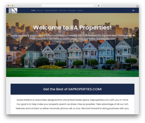 WP Avalon theme WordPress - iiaproperties.com