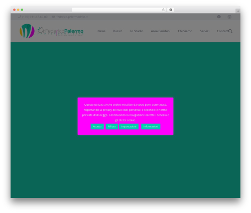 WP theme codex - drfedericopalermo.it