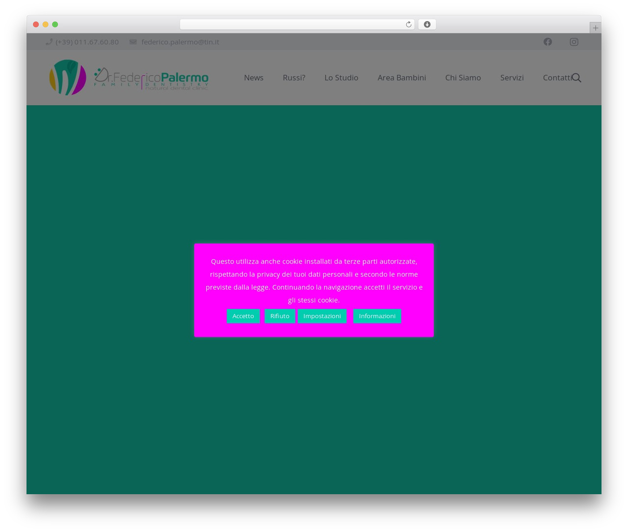 WP theme Codex Child - drfedericopalermo.it