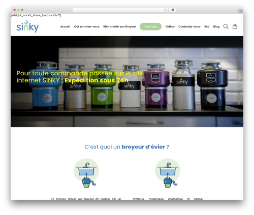 WP theme Element - sinky.fr