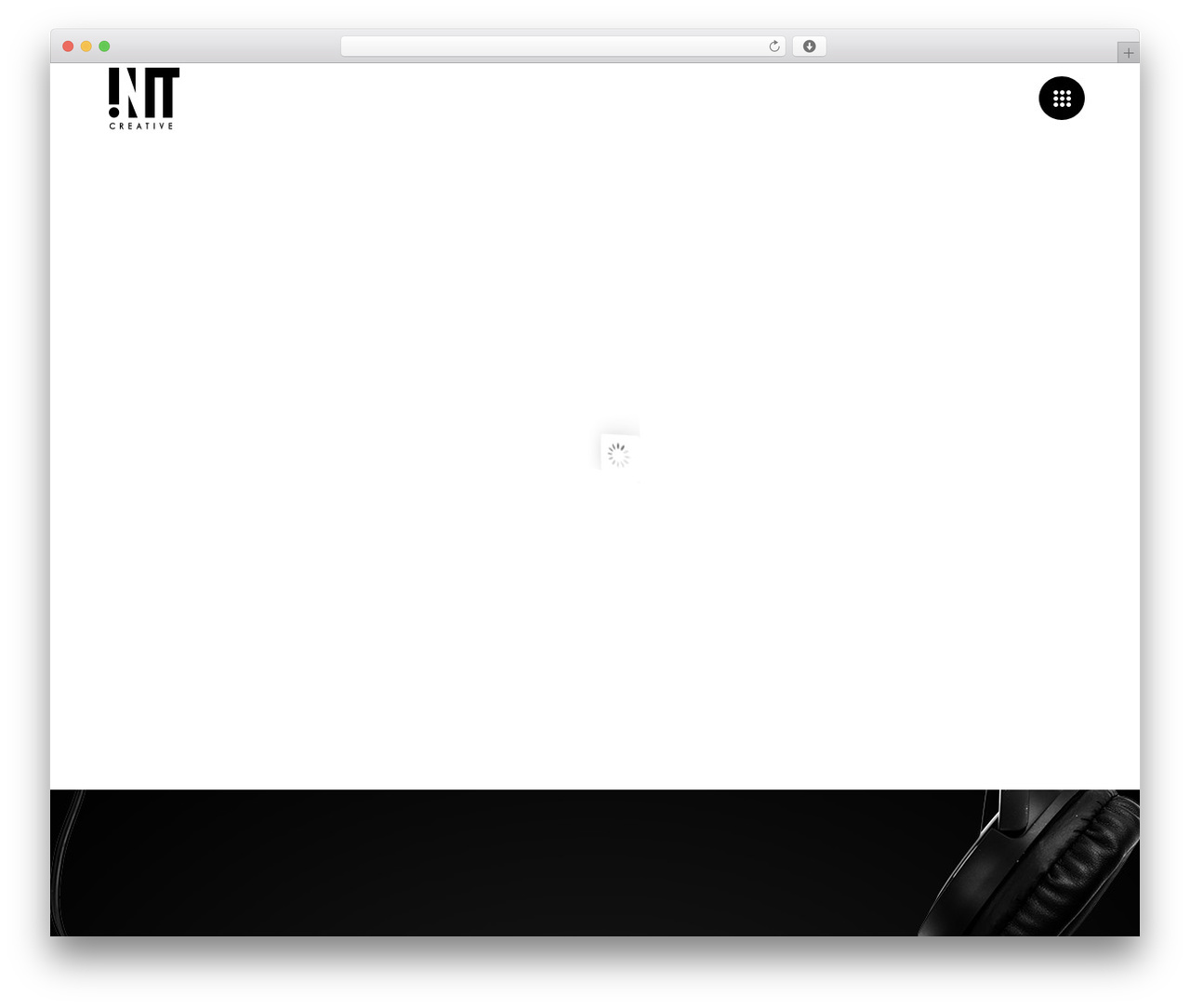 Aoki theme WordPress - initcreative.com