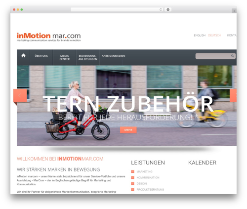 cherry WordPress theme - inmotionmar.com