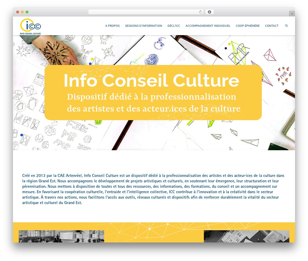 Dante WordPress theme - infoconseil-culture.com