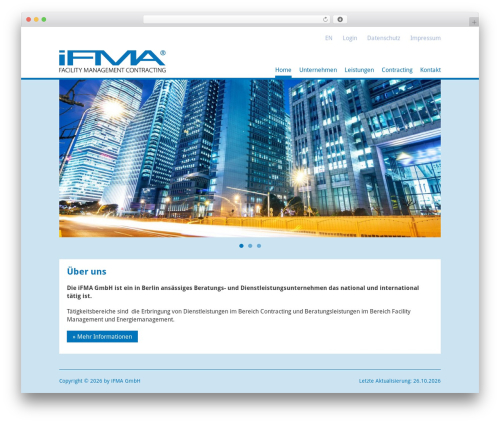 IFMA WordPress theme - ifma.de
