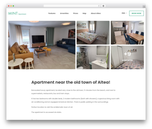 WordPress theme Altea - mintaltea.com