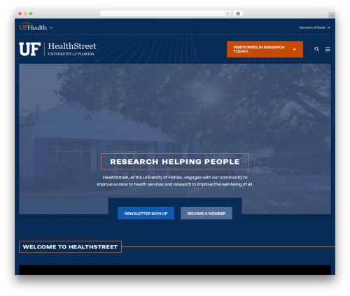 WordPress theme Apollo - healthstreet.program.ufl.edu