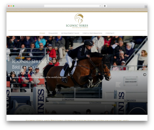 WordPress theme Canvas - iconicsires.co.za