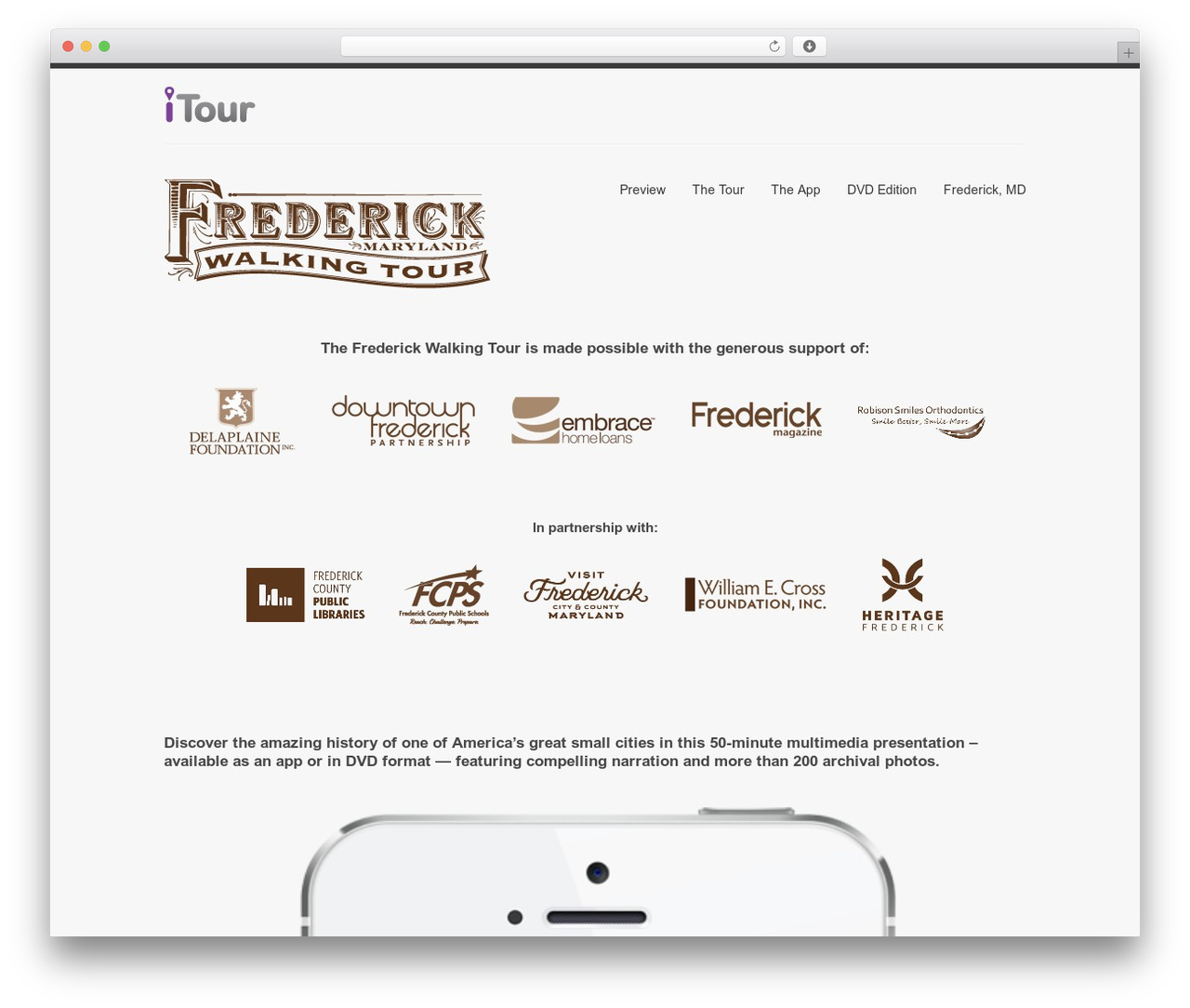 WordPress theme SmartStart WP - Responsive HTML5 Theme - itourfrederick.com