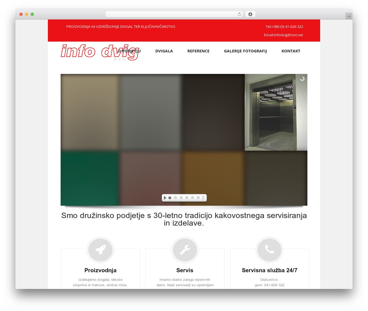 WordPress theme Valise - infodvig.si WordPress theme Valise - infodvig.si