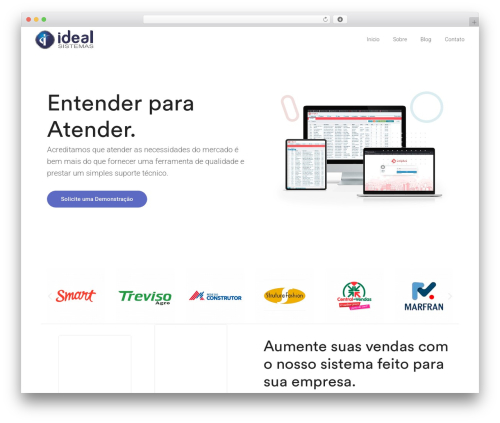 WordPress theme Webify - idesolucoes.com.br