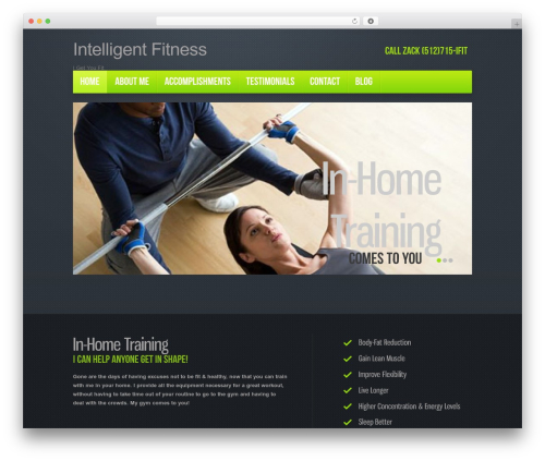 WP theme WordPress Theme Number - ifittx.com