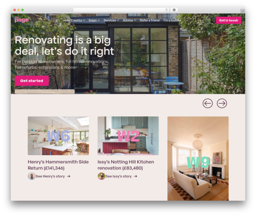 Base Theme theme WordPress - www.the-page.co.uk