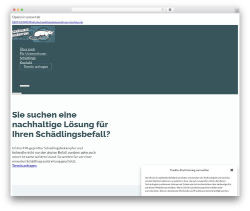 Gutenbricks WordPress plugin - schaedlingsbekaempfung-nienhaus.de