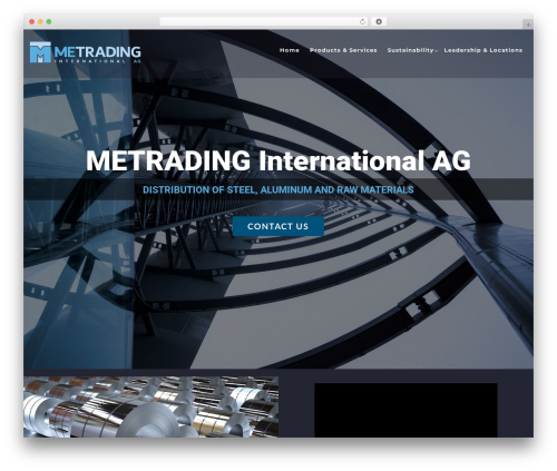 EagleWP theme WordPress - metrading.ch